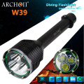 Professional mergulho LED tochas, militar mergulho lanterna W39 (CE, RoHS)